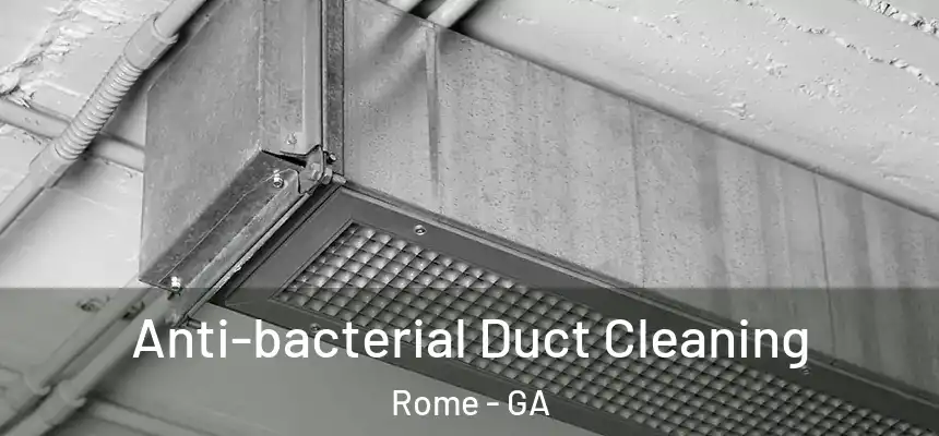  Anti-bacterial Duct Cleaning Rome - GA