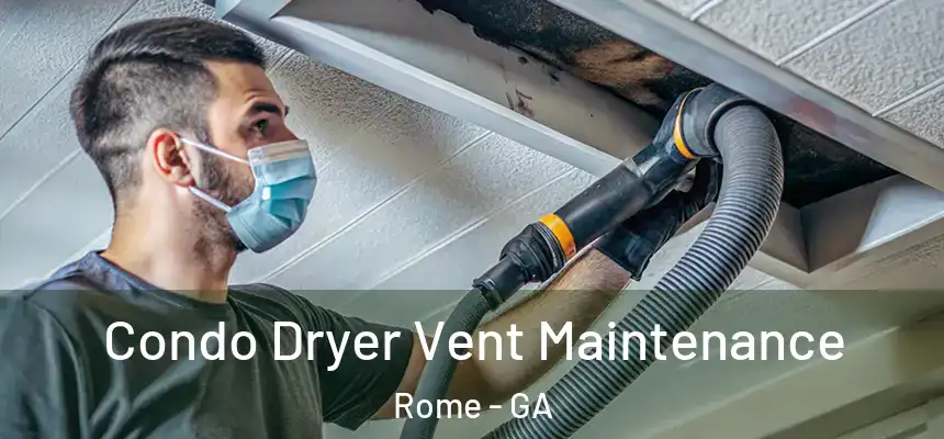  Condo Dryer Vent Maintenance Rome - GA